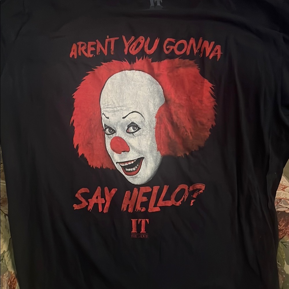 Black IT Movie XXL Shirt